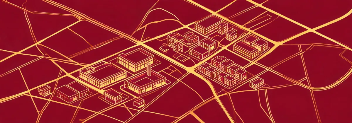 Map illustration of Marazzi Sassuolo campus